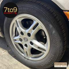 Porsche Boxster 986 16" Wheelset Silver with Tyres