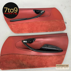 Porsche Boxster 986 Door Cards L/R Pair Savanna 996 552 155 02 A10
