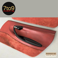 Porsche Boxster 986 Door Cards L/R Pair Savanna - 986 555 121 00 EAH - 122 00 EAH