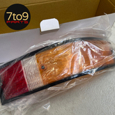 Porsche 911 930 1965-89 Taillight Lens Pair Amber & Black (URO) 911 631 949 00