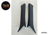 Porsche Cayman 981 Interior A Pillar Trim Black L/R Pair - 991 553 221 01