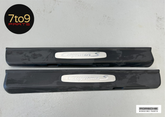 Porsche Cayman S 981 Door Sill Panel Scuff Trim Pair - 981 504 467 08 / 468