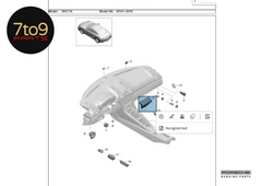 Porsche Boxster Cayman 981 2012-2016 Climate Control Switch Unit - 991 653 201