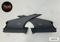 Porsche Cayman S 981 2015 Interior Rear Upper C Pillar Trim Black RHS - 981 555 187/8