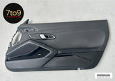Porsche Boxster Cayman S 981 Door Card Complete with switches, handle and speaker grills - 991 555 542 04