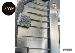 Porsche Boxster Cayman S 981 2015 Front Fuse Kick Panel Cover Trims L/R - 991 555 101/2