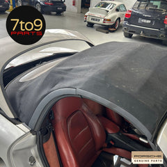 Porsche Boxster 986 Convertible top complete Black, new PVC Rear Window, roof in very good condition 996 624 151 00