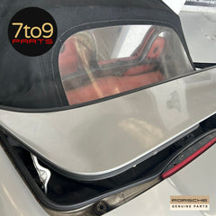 Porsche Boxster 986 Convertible top complete Black, roof in good condition - 986 561 915 03