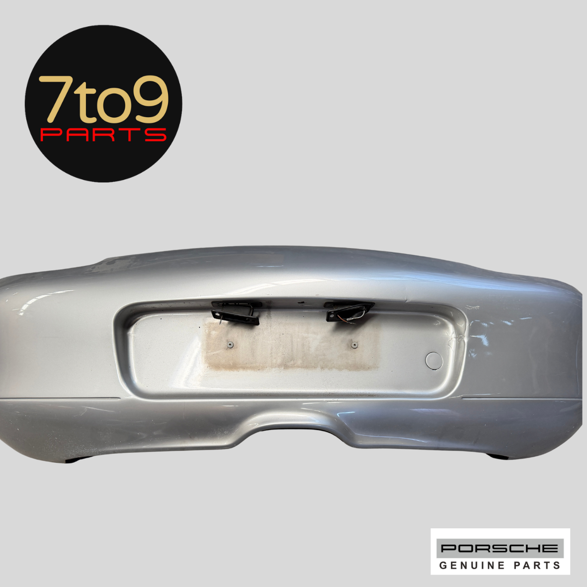 Porsche Boxster 986 Rear Bumper - Complete with trims -  Minor dent on rhs of number plate 986 505 411 03