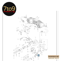 Porsche 996 986 Boxster Exhaust Catalytic Converter LHS 996 111 101 06