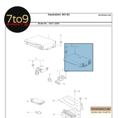 Porsche Boxster 986 Control Unit Immobaliser Central Locking System