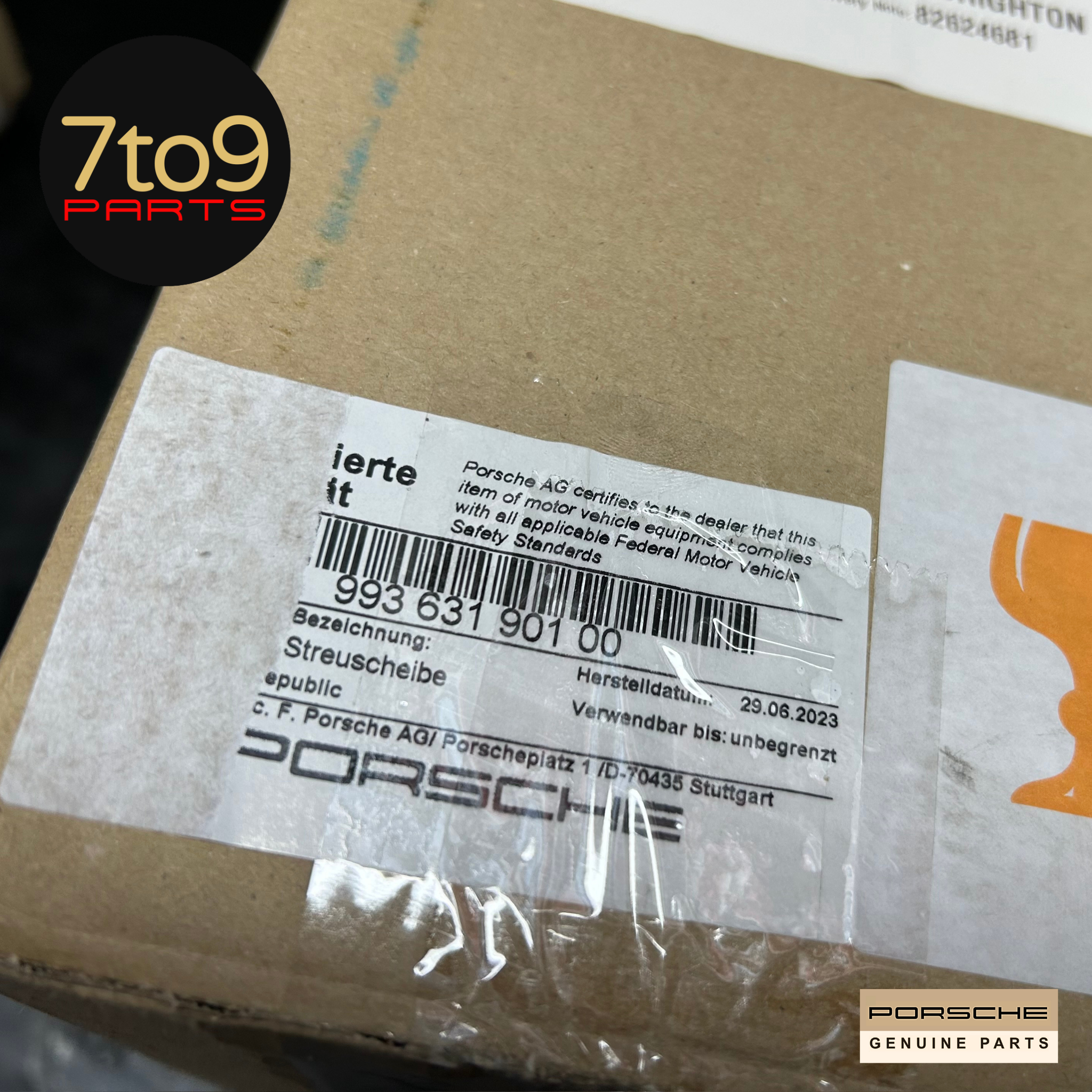Porsche 993 Genuine Headlight Lens Pair - New In Box - 993 631 901 00 / 902 00