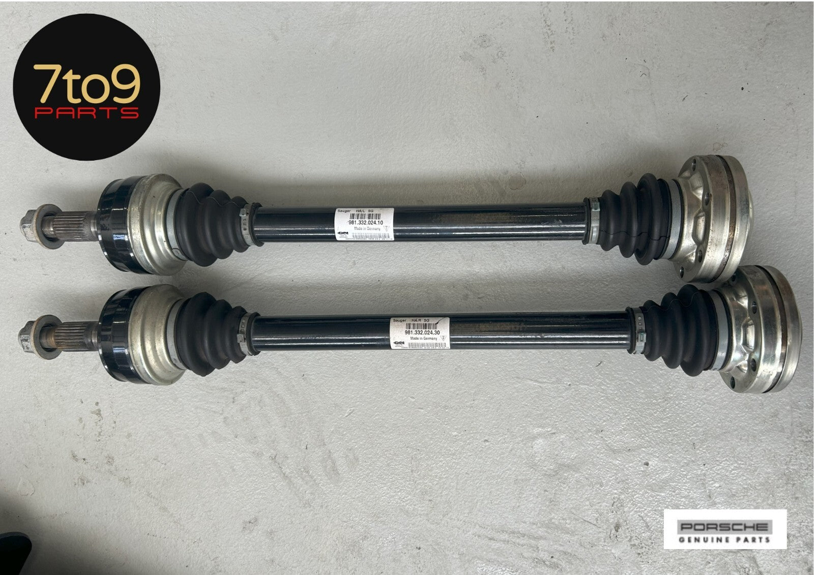 Porsche Boxster Cayman S 981 Left Driveshaft OEM 38k - 981 332 024 30