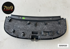 Porsche Cayman 981 Rear Trunk Hatch Black Trim Panel Cover - 991 555 095 02