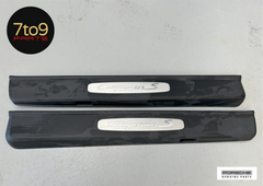 Porsche Cayman S 981 Door Sill Panel Scuff Trim Pair - 981 504 467 08 / 468