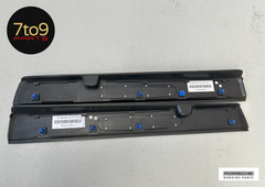 Porsche Cayman S 981 Door Sill Panel Scuff Trim Pair - 981 504 467 08 / 468