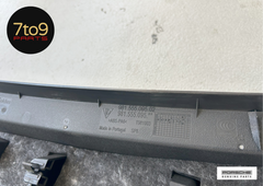 Porsche Cayman 981 Rear Trunk Hatch Black Trim Panel Cover - 991 555 095 02