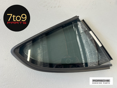 Porsche Cayman 718 981 982 Side Quarter Window Assembly RHS - 981 543 112