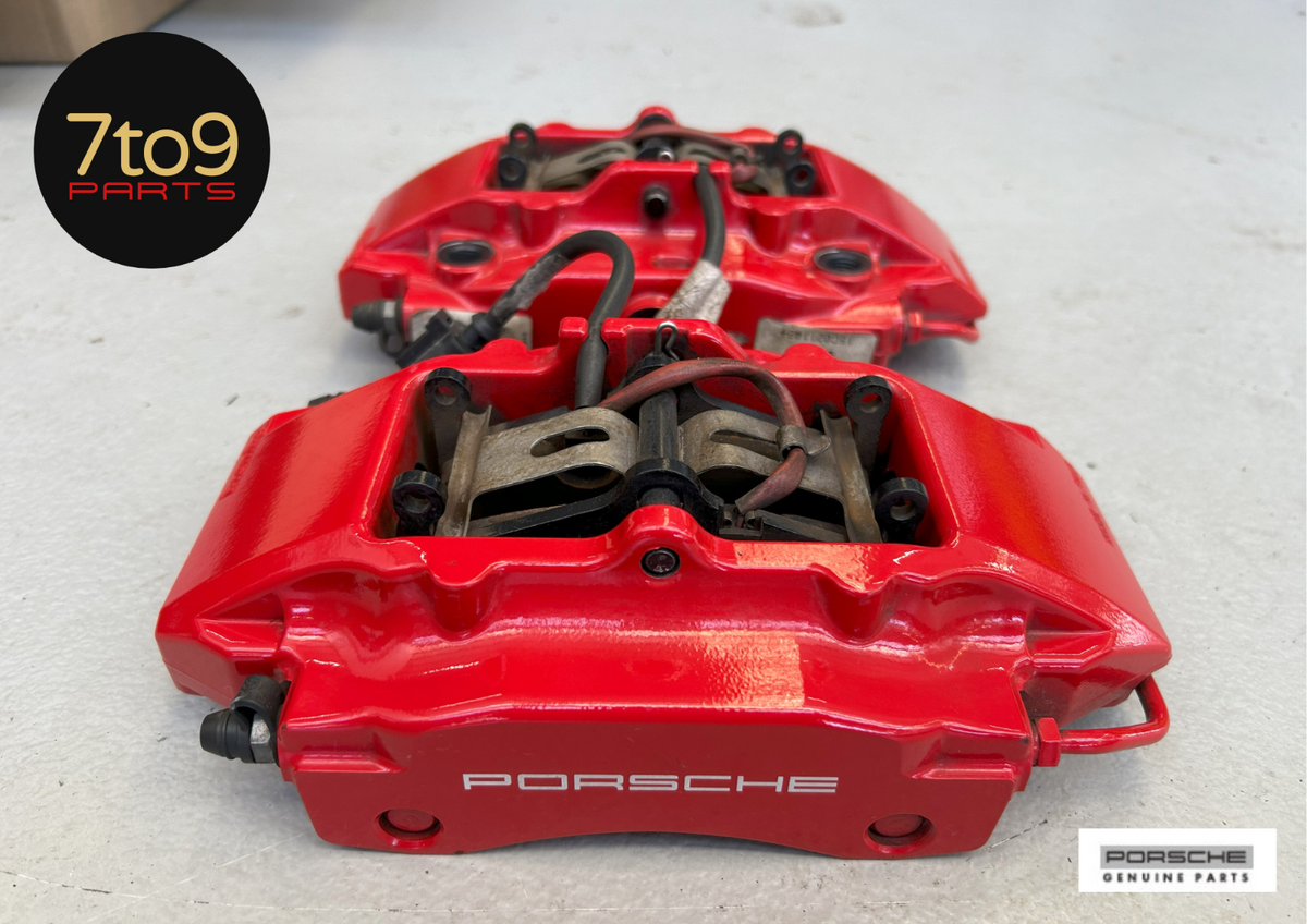 Porsche Boxster Cayman S 981 Brembo Rear 4  Piston Brake Calliper Set - 981 352 051 01
