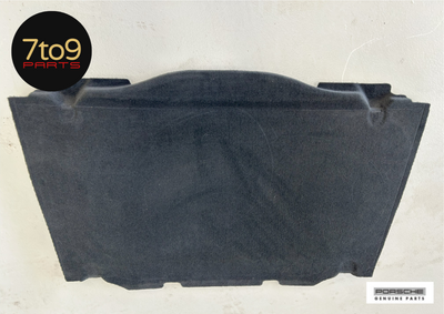 Porsche Boxster Cayman S 981 2015 Engine Compartment Panel Carpet Grey - 981 551 039 03