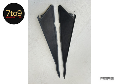 Porsche Cayman S 981 2015 Centre Console Side Trims Pair 991 553 217 00 / 218 00