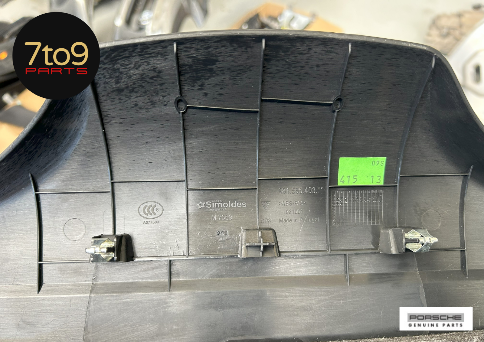 Porsche Boxster Cayman S 981 2015 Interior Rear Trim Panel - 991 555 403