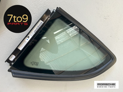 Porsche Cayman 718 981 982 Side Quarter Window Assembly LHS - 981 543 111