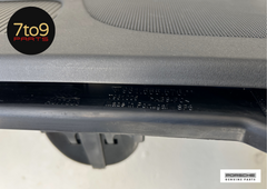 Porsche Cayman 981 Rear Trim Compartment Speaker Cover inc Speaker Black - Pair - 981 555 575, 981 555 576