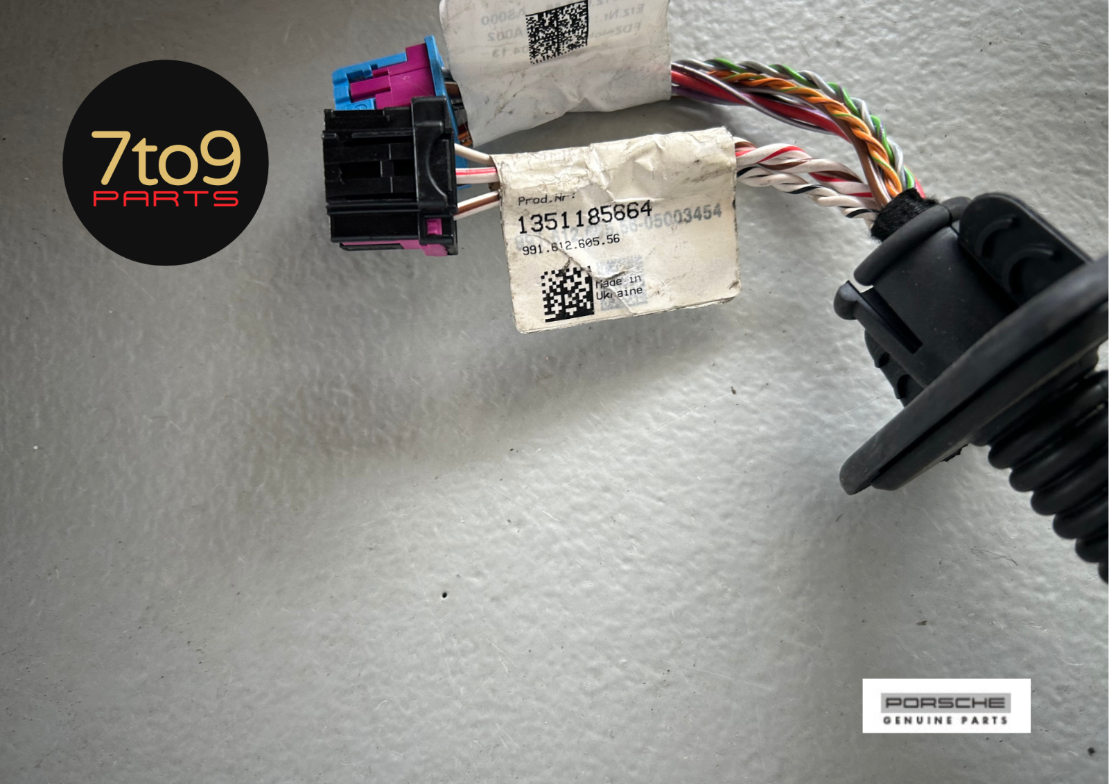 Porsche Boxster Cayman 981 991 RHD Right Door Wiring Harness 991 612 605 56