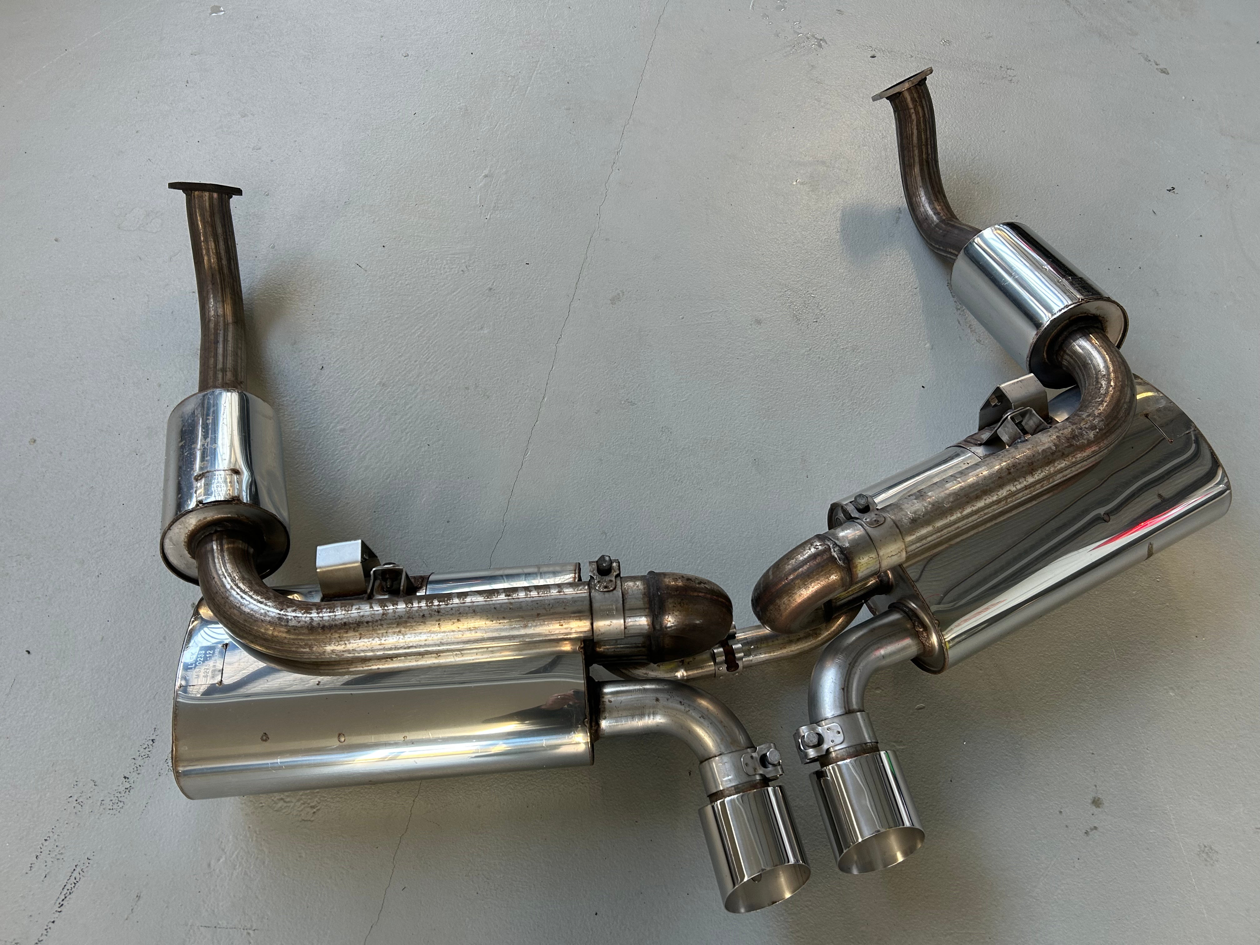 Miltek Sports Exhaust Resonated (Used) for Porsche Boxster Cayman 987.1