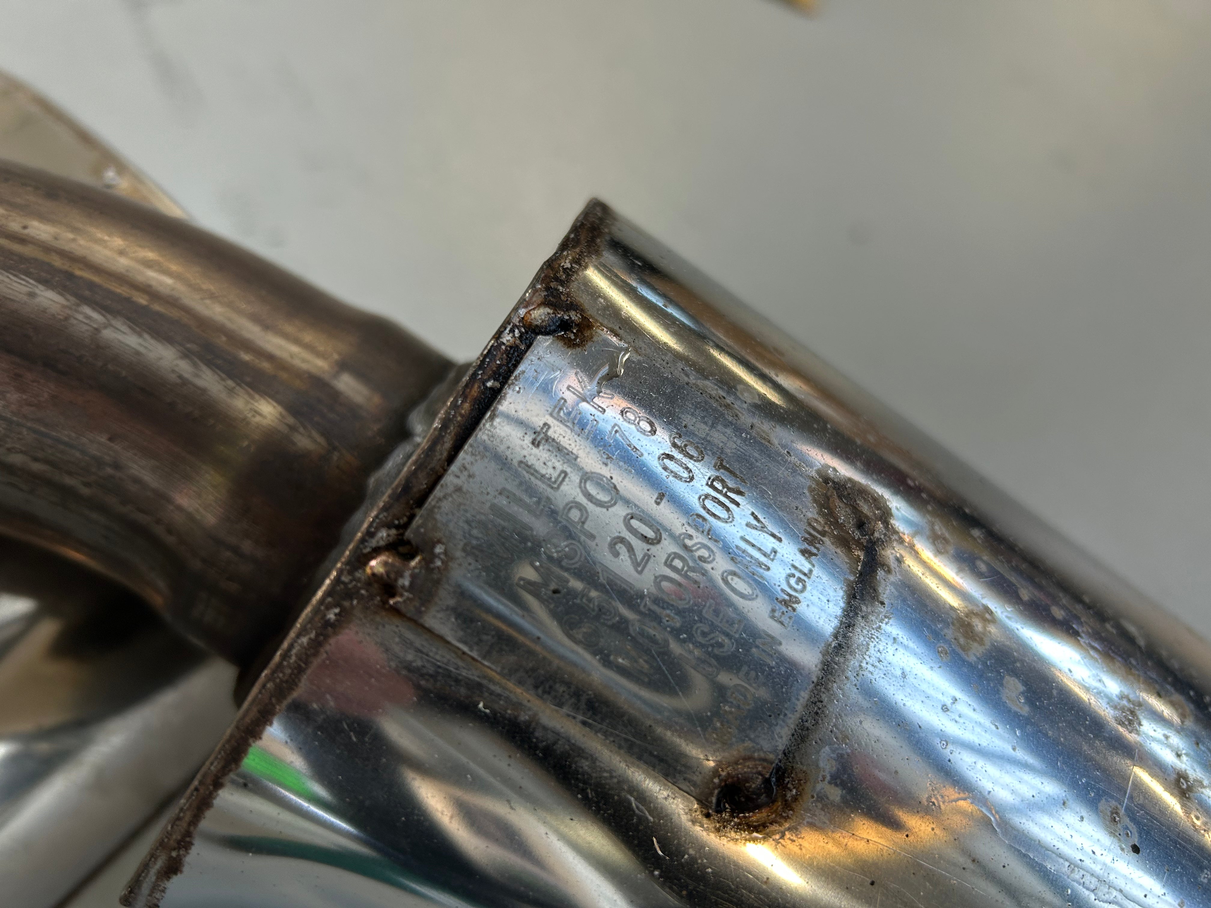 Miltek Sports Exhaust Resonated (Used) for Porsche Boxster Cayman 987.1