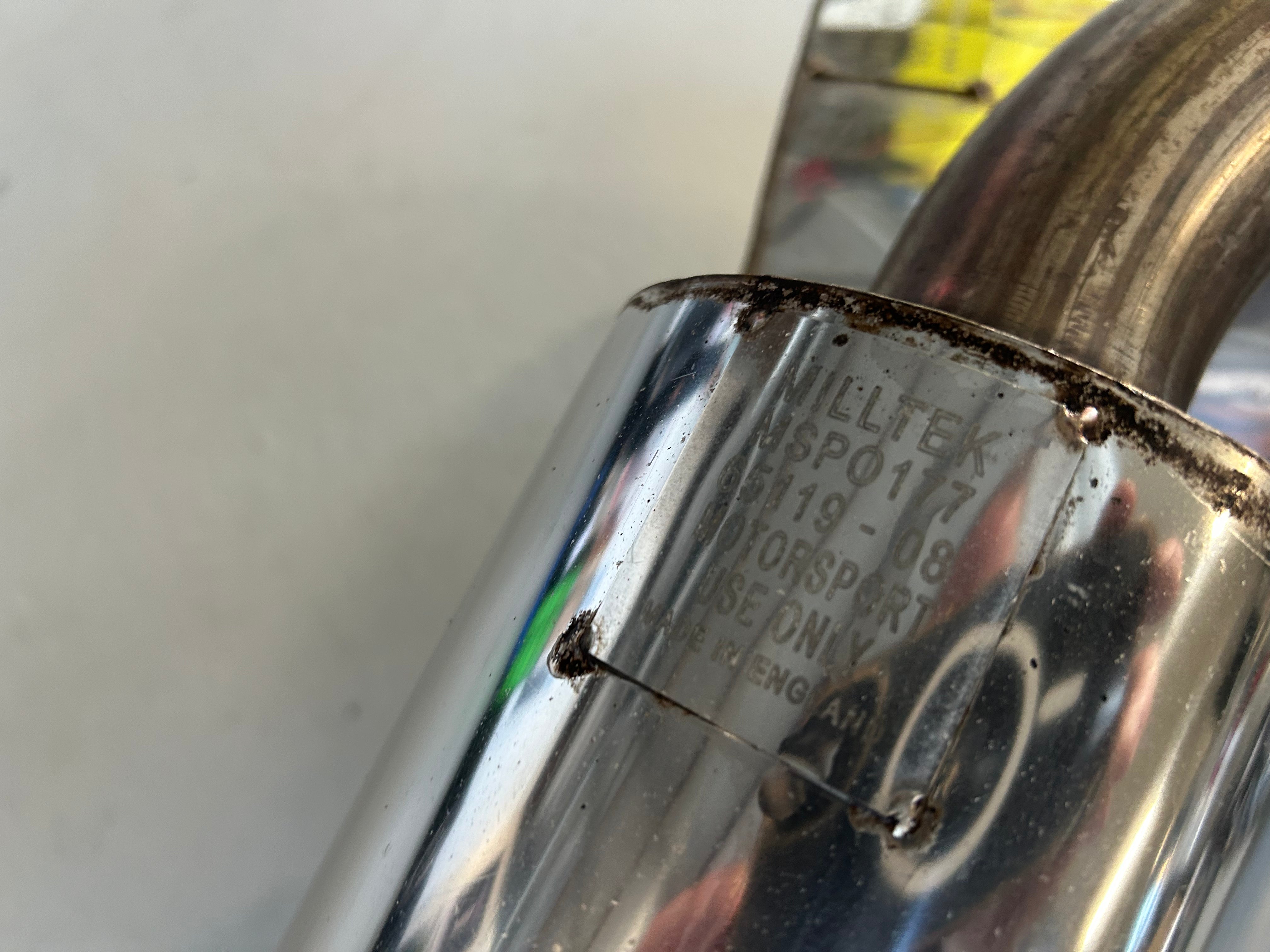 Miltek Sports Exhaust Resonated (Used) for Porsche Boxster Cayman 987.1