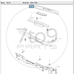 Porsche 987 Cayman S Sill Plates 987 551 980 19